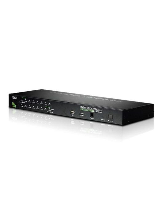 ATEN CS1716A 16-Port PS/2-USB VGA KVM Switch with Daisy-Chain Port and USB Peripheral Support