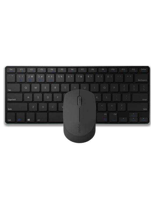 Rapoo 9000M Multi-mode Wireless Ultra-slim Keyboard + Mouse Black HU