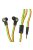 Maxell MXSEFWR Flat Wire Headset Rasta