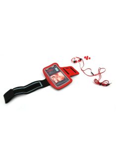 Platinet PM1070 Sport Headset + Arm Band Red