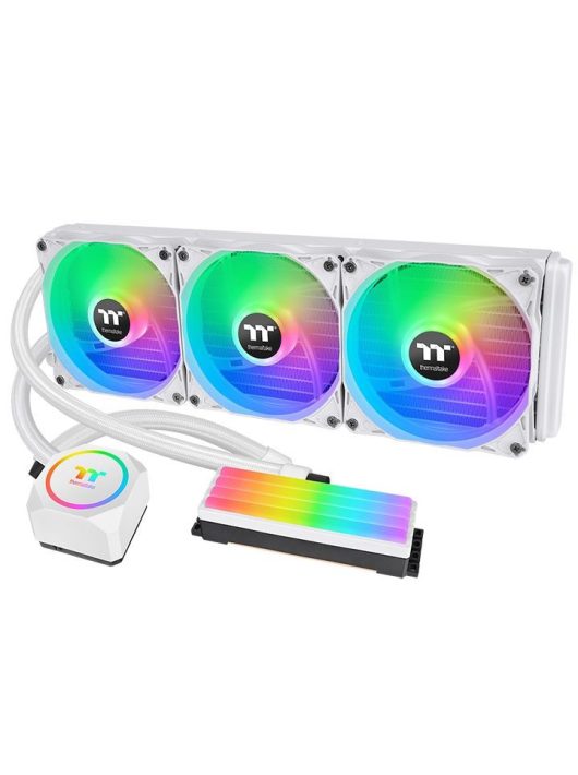 Thermaltake Floe RC360 CPU & Memory AIO Liquid Cooler Snow Edition White