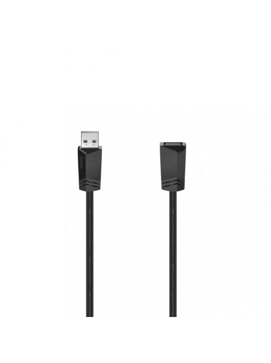 Hama USB Extension Cable 0,75m Black