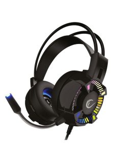 Rampage Styles USB 7.1 RGB Player Headset Black