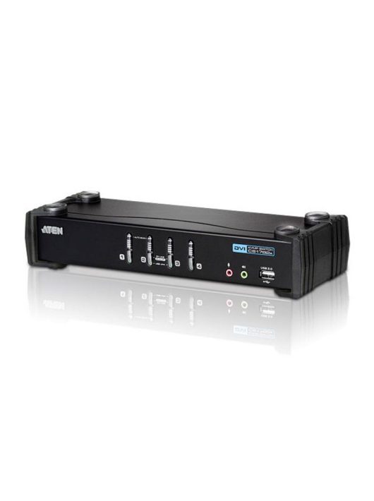 ATEN CS1764A 4-Port USB DVI/Audio KVMP Switch