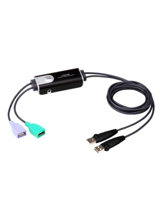 ATEN CS62KM 2-Port USB Boundless Cable KM Switch