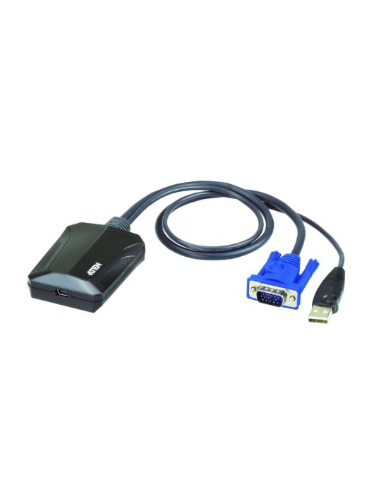 ATEN CV211CP Laptop USB KVM konzol Crash Cart Adapter IT Kit