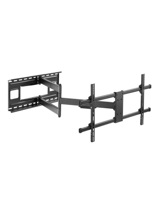 EQuip 43"-80" Long Arm Full Motion TV Wall Mount Bracket Black