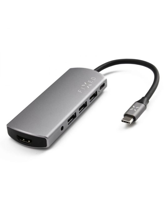 FIXED 6IN1 USB-C HUB Silver