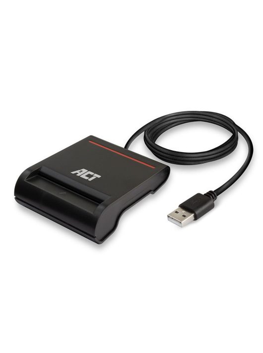 ACT USB Smart ID Card Reader Black