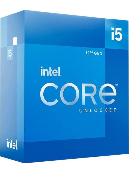 Intel Core i5-12600KF 3,7GHz 20MB LGA1700 BOX (Ventilátor nélkül)