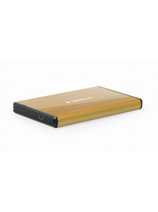 Gembird EE2-U3S-3-GL USB3.0 2,5" Enclosure Aluminium Gold