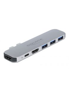 DeLock Docking Station for MacBook Dual HDMI 4K / PD / Hub