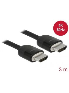 DeLock Premium HDMI Cable 4K 60 Hz 3m Black