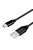 Logilink CU0143 USB 2.0 cable USB-A/M to Micro-USB/M (90°) 0,3m Black