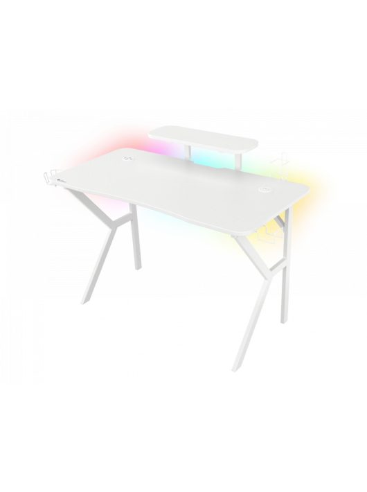 Genesis Holm 320 Gaming Desk White