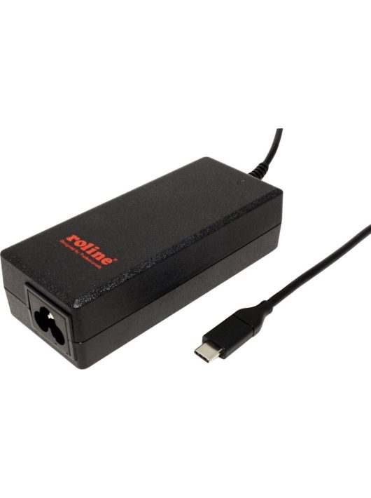 Roline USB Type-C 3.1 Power Adapter 65W 1,2m Black