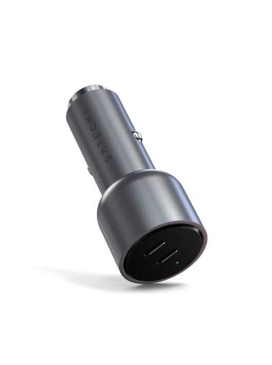 Satechi 40W Dual USB-C PD Car Charger Silver