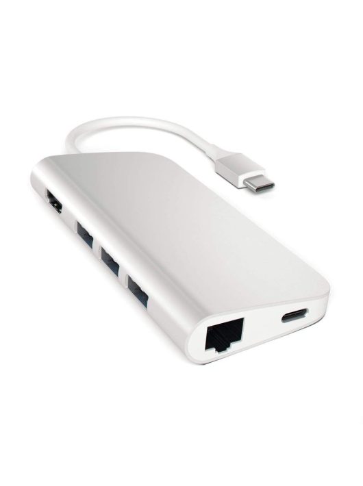 Satechi Type-C Multi-Port Adapter 4K with Ethernet Silver