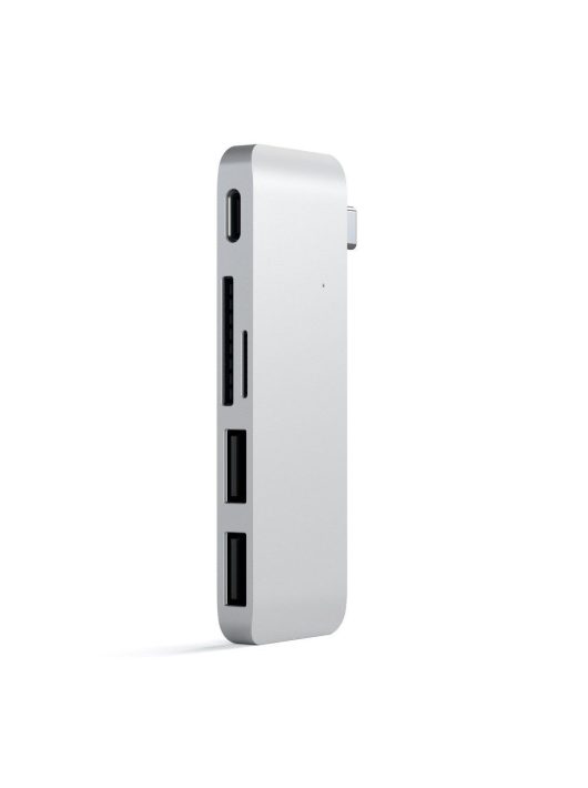 Satechi Type-C Pass-Through USB Hub Silver