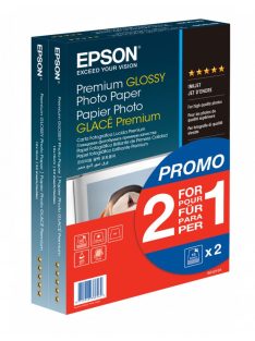 Epson Premium 255g 10x15cm 80db Fényes Fotópapír