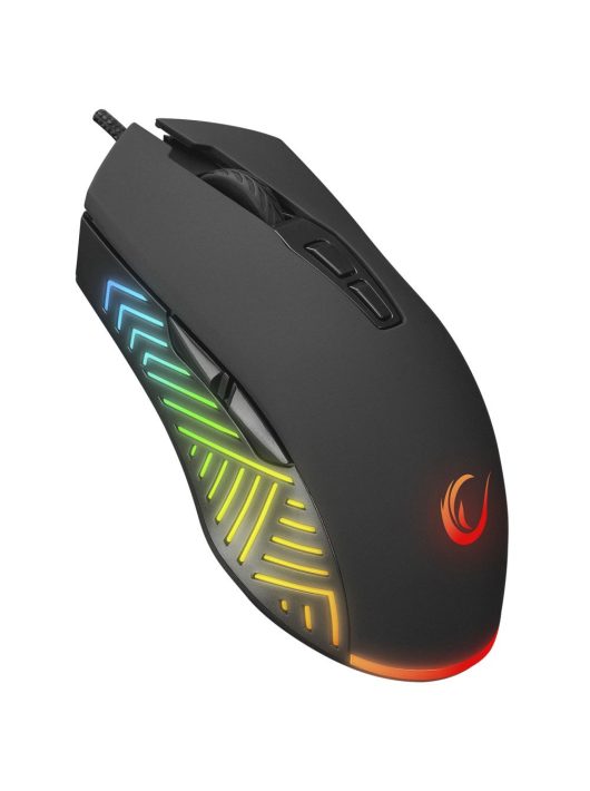 Rampage SMX-G68 SPEAR Gaming RGB Mouse Black