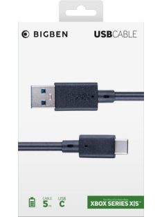   Bigben Interactive XBOX Series X USB-C Charging and Data Cable 5m Black