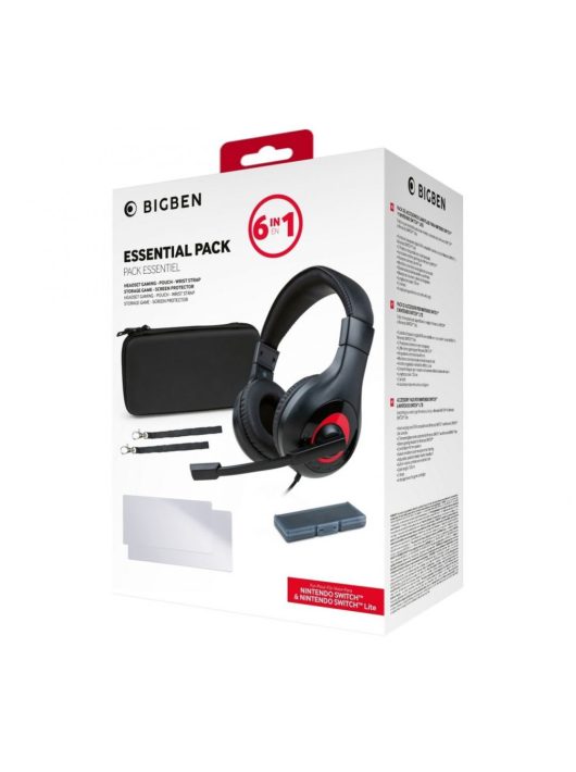 Bigben Interactive Nintendo Switch 6in1 Essential Pack Black