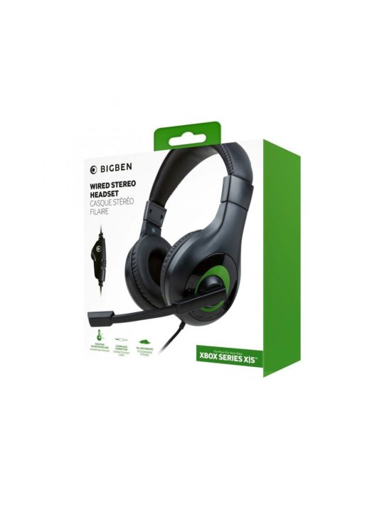 Bigben Interactive Stereo Gaming Headset V1 Xbox Series X/S Black