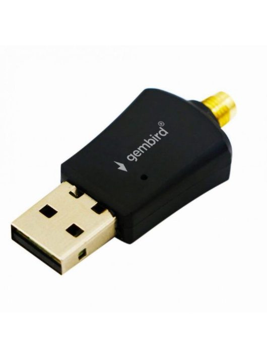 Gembird WNP-UA300P-02 High Power USB WiFi Adapter 300 Mbps Black