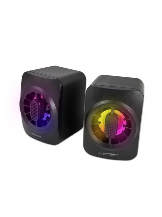 Esperanza Sakala Speaker 2.0 RGB Black