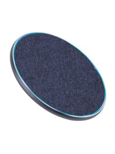 RivaCase VA4915 BL3 Wireless 10W Fast Charger Fabric Blue