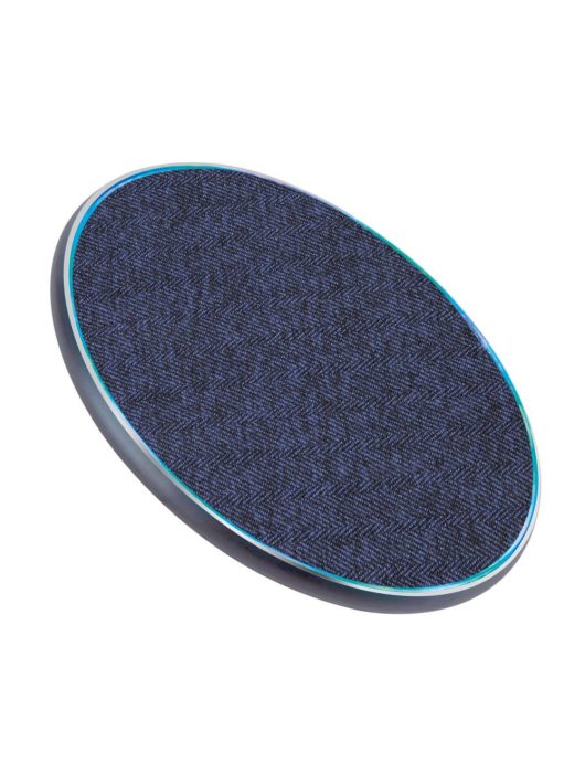 RivaCase VA4915 BL3 Wireless 10W Fast Charger Fabric Blue