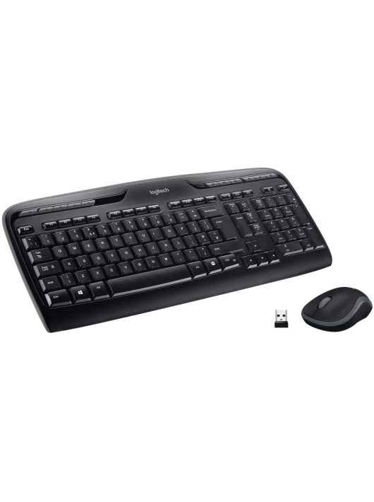 Logitech MK330 Wireless billentyűzet + optikai egér Black UK