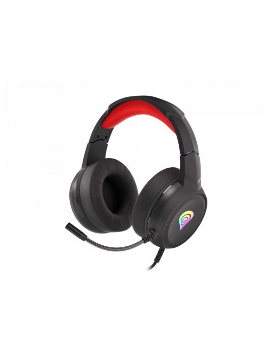 Genesis Neon 200 RGB Gaming Headset Black/Red