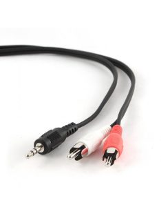   Gembird CCA-458/0.2 3,5mm Stereo to RCA Plug Cable 0,2m Black