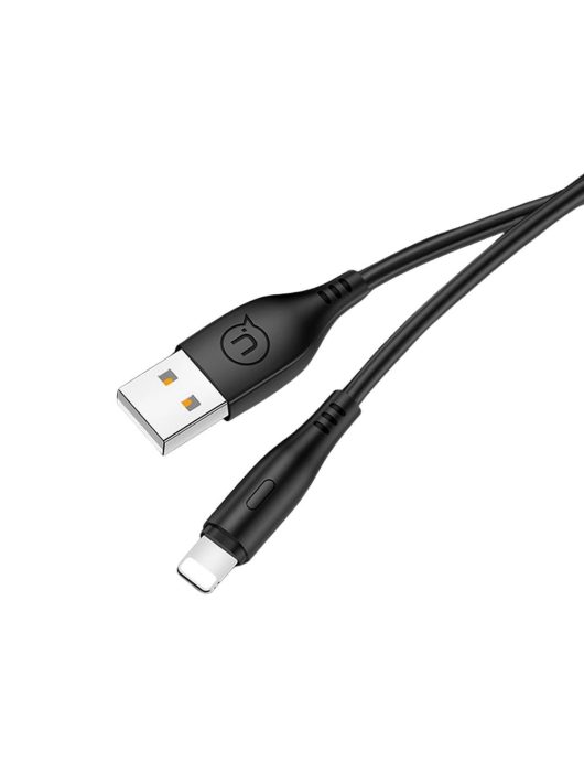 Usams U18 Round Charging and Data Cable 1m Black