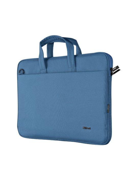 Trust Bologna Eco-friendly Slim Laptop Bag for 16" Blue