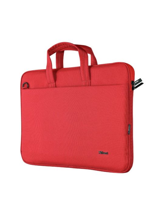 Trust Bologna Eco-friendly Slim Laptop Bag for 16" Red