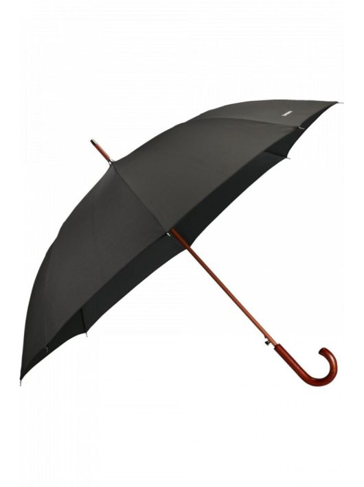 Samsonite Wood Classic S Stick Umbrella Black