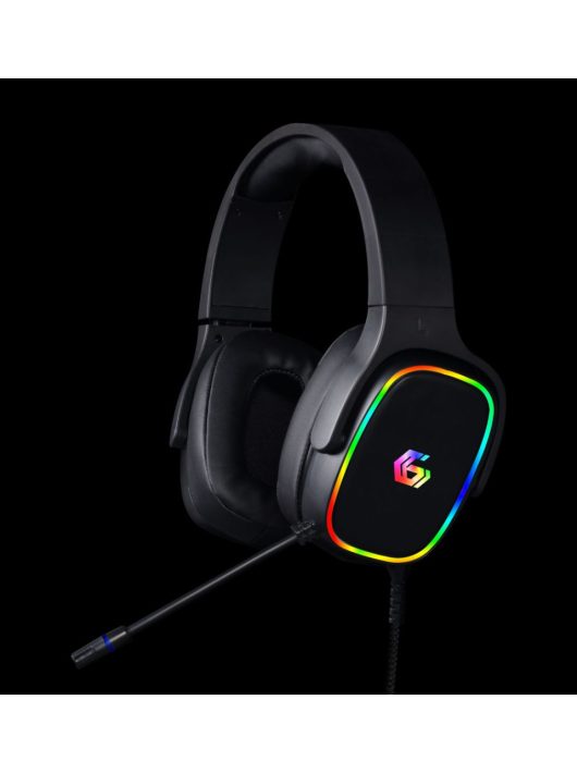 Gembird USB 7.1 Surround Gaming Headset with RGB Black