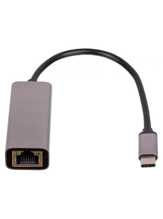 Akyga AK-AD-65 USB Type-C / RJ45 Adapter