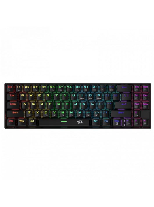 Redragon Deimos, Wired & Wireless Mechanical keyboard, RGB, brown switch Black HU