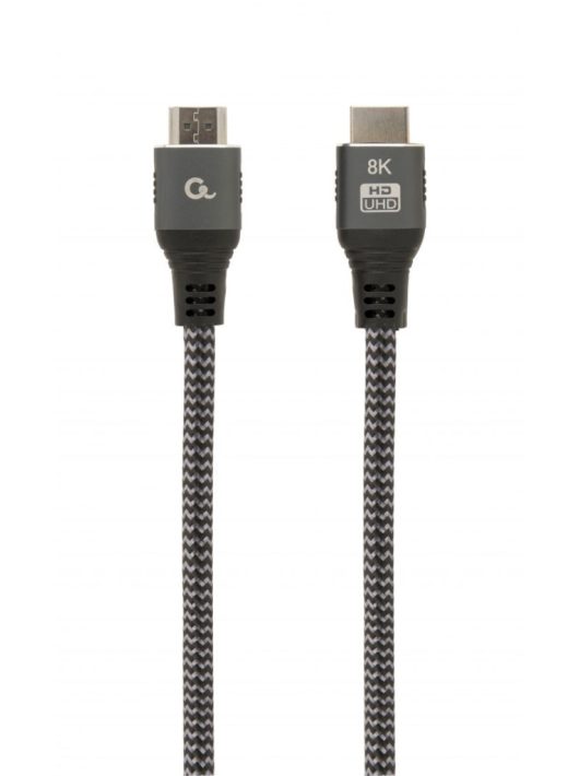 Gembird CCB-HDMI8K-1M Ultra High Speed HDMI cable with Ethernet 8K Select Plus Series 1m Grey