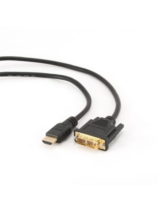 Gembird HDMI to DVI-D (Single Link) (18+1) cable 0,5m Black