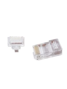   Gembird RJ45/LC-PTU-01/50 Modular plug 8P8C for solid Universal LAN cable UTP 50 pcs per bag