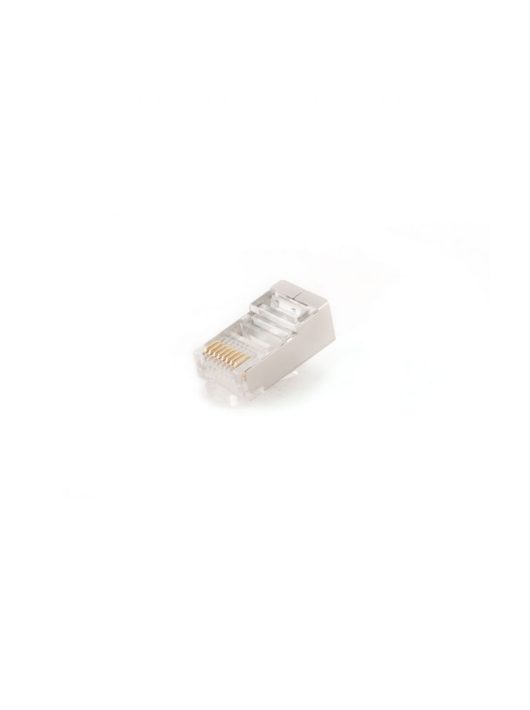 Gembird RJ45/PLUG5SP/10 Shielded Modular plug 8P8C 30u Gold plated 10 pcs per bag