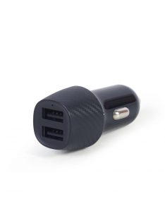 Gembird TA-U2C48A-CAR-01 2port USB Car Charger 4.8A Black