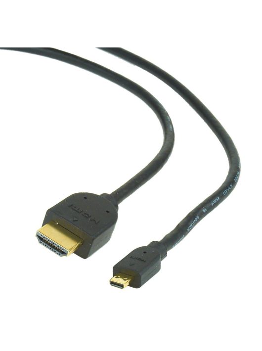 Gembird CC-HDMID-6 microHDMI to HDMI 2.0 cable 1,8m Black