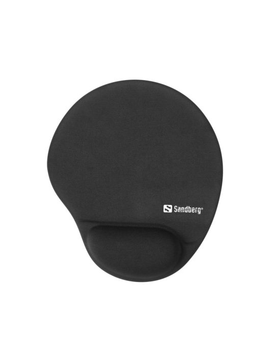 Sandberg Memory Foam Round Egérpad Black