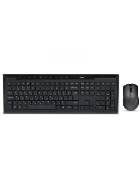 Rapoo 8210M Multi-mode wireless keyboard & mouse Black HU